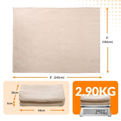 SAFE-TECH Premium Quality Welding Blanket 6' x 8'
