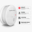 SAFE-TECH Standalone Smoke Detector With 18 Months Replaceable Battery