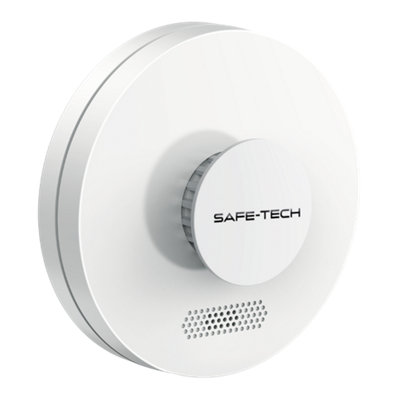SAFE TECH Wireless Interlinked Heat Alarm, Heat Detector with Tamper-Proof 10 Year Battery