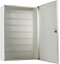 Safes UK Keycab 98 Key Cabinet Wall Mounted Key Storage up to 98 Keys Key Lock Apartments White
