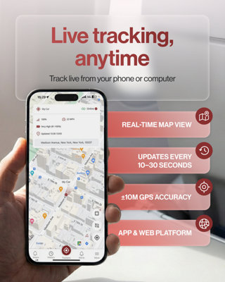 SafeTag Plug 4G - Self-Install GPS Tracker for Car, Van, Motorbike via ...