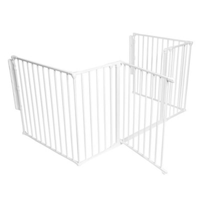 Safetots Meerdere Panelenhek Voor Openhaard, 77cm Diep X 138cm Breed Zwart 70cm Hoog Panelen De Open Haard Veiligheidshekje Openhaarden Eenvoudig Geinstalleerd 3315229869