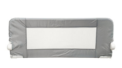 Safetots Narrow Bed Rail, Grey 90cm Wide x 40cm Tall, Toddler Bed Guard For Safety