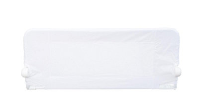 Safetots Narrow Bed Rail, White 90cm Wide x 40cm Tall, Toddler Bed Guard For Safety