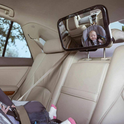 Safety Baby Car Mirror For Rear View Facing - Adjusted By Rotating And ...