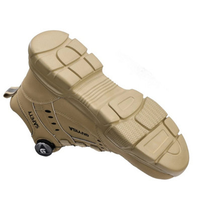 Safety Boots Waterproof Steel Toe Work Shoes for Men Durable Protective Footwear