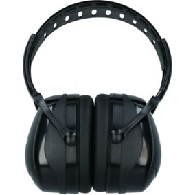 Safety Ear Muffs Defenders Protectors Noise Plugs Fully Adjustable 33 DB 1pk