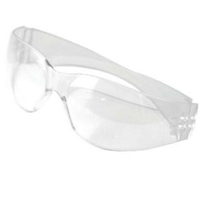 Safety Glasses Clear Impact & Scratch Resistant UV Protection