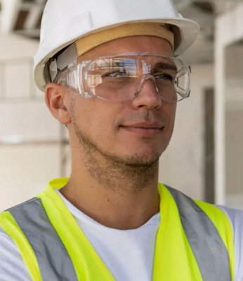 Safety Glasses Protective Anti-Fog Vent Glasses Eye Protection Lab Work PPE Wear - 5