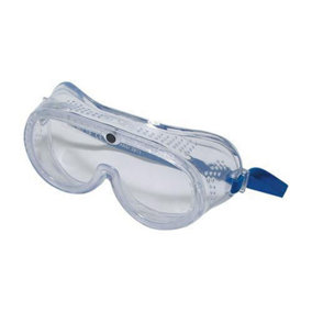 Safety Goggles Direct Ventilation Soft Flexible PVC Frame Eye Protection