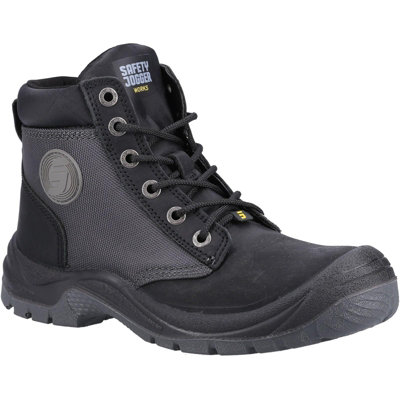 Safety Jogger Dakar S3 black water resistant steel toe/midsole work safety boots