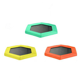 Safety Pad for 127cm 50" Hexagonal Rebounder Mini Trampoline - Pantone Green Oxford