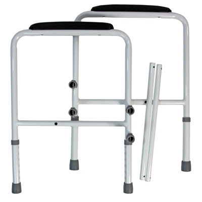 Safety Toilet Frame Support Aid for Elderly and Disabled - 4