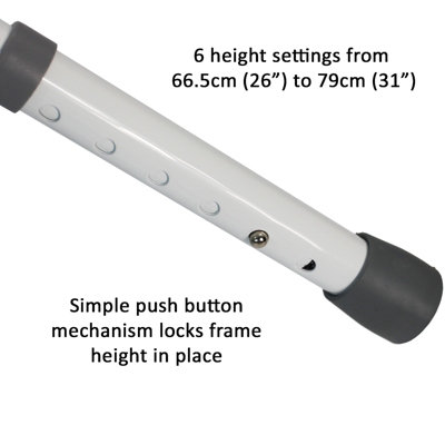 Safety Toilet Frame Support Aid for Elderly and Disabled - 8