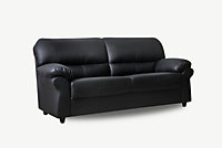 Saga 3 Seater Coventry Leather Sofa