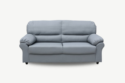 Saga 3 Seater Coventry Leather Sofa