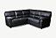 Saga Leather Double Corner Sofa