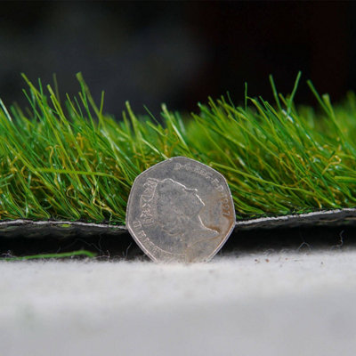 Sage 40mm Artificial Grass, Premium Grass, Plush Artificial Grass, Pet-Friendly Artificial Grass-1m(3'3") X 4m(13'1")-4m²