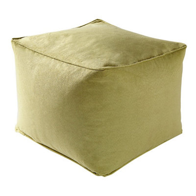 Faux suede online footstool