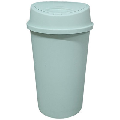 Sage Green 45 Litre Touch Top Bin Ideal Kitchen Bin for Home Garden