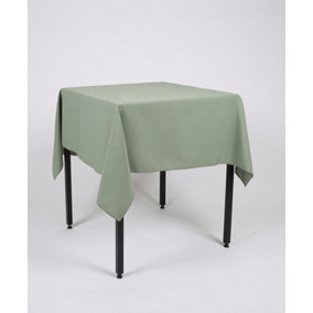 Sage Green Square Tablecloth 121cm x 121cm  (48" x 48")