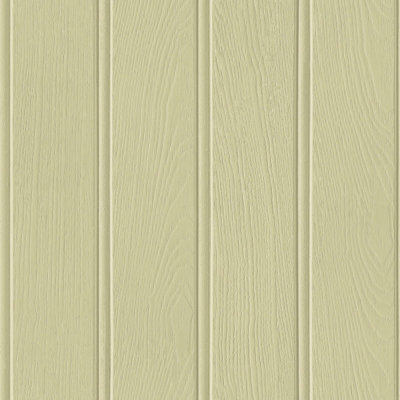 Sage Green Wallpaper Tongue And Groove Style Painted Faux Effect Wooden Panels