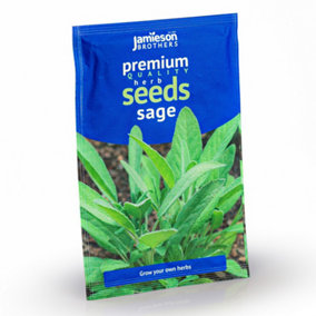 Sage Herb Seeds (Approx. 23 seeds) by Jamieson Brothers