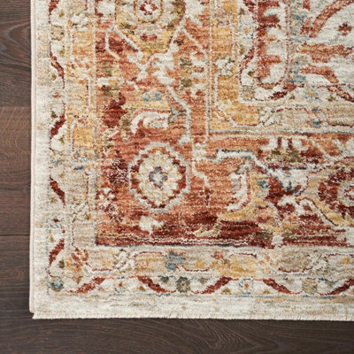 Sahar SHR02 Ivory Traditional Rug by Nourison-69 X 310 (Runner)