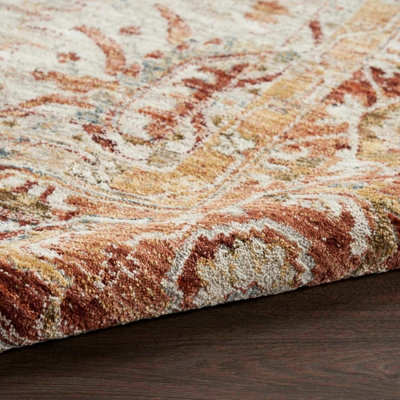 Sahar SHR02 Ivory Traditional Rug by Nourison-69 X 310 (Runner)