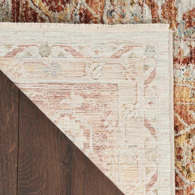 Sahar SHR02 Ivory Traditional Rug by Nourison-69 X 310 (Runner)