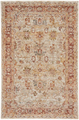 Sahar SHR02 Ivory Traditional Rug by Nourison-69 X 310 (Runner)