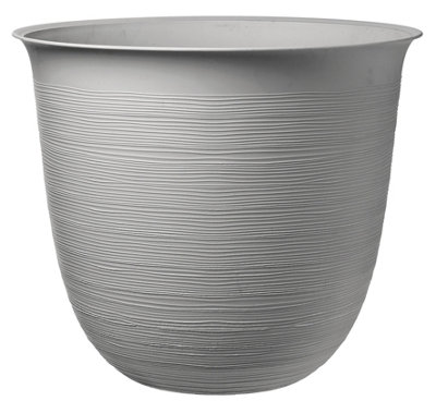 Blumentopf Sahara Hoch 28x50 Cm – Mit Wasserspeicher & Innentopf, Anthrazit | Für Drinnen & Draußen
