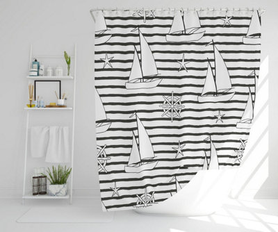 Sailboats (Shower Curtain) / Default Title Price Comparisons | Compare The Build