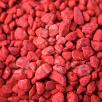 Sakana 5kg Red Aquatic Fish Gravel - Premium Aquarium Tank Pond Décor ...