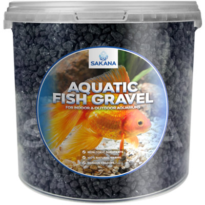 Sakana 5L Black Aquatic Fish Gravel Premium Aquarium Tank Pond Photo Inspiration