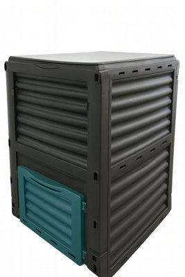 SAKUSEI 300 litre Garden Compost Bin Waste Garden Box Eco Food Rubbish Recycle