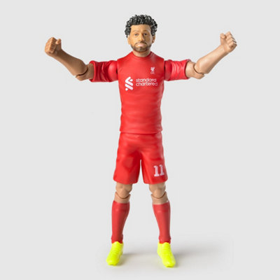 Figurine Bobblehead Mohamed Salah – Liverpool FC, Officielle, 21 Cm, Uniforme De Match