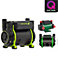 Salamander CT75+ XTRA 2.0 Bar Positive Twin Shower Pump +Iso Hoses CT75PLUS XTRA