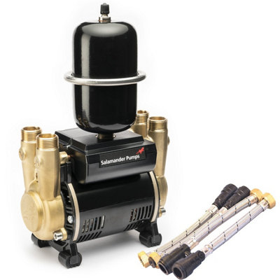 Salamander CTFORCE 15TU 1.5 Bar Brass Twin Impeller Shower Pump