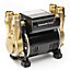 Salamander CTFORCE 20PT 2.0 Bar Brass Twin Impeller Shower Pump + Hoses + Mat
