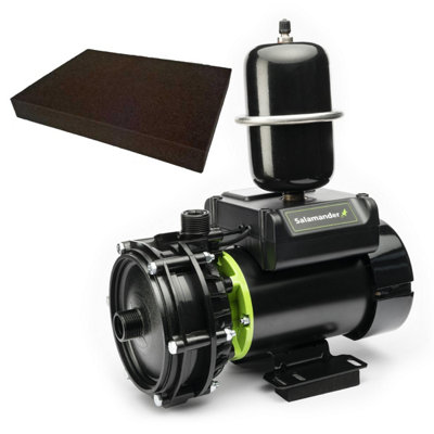 Salamander RP80SU 2.4 Bar Right Single Impeller Shower Pump Negative & Mat Price Comparisons | Compare The Build