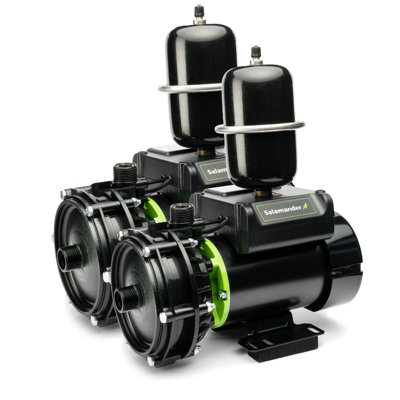 Salamander RP80SU SuperBooster Pack 2 x 2.4 Bar Single Impeller Shower Pump Price Comparisons | Compare The Build
