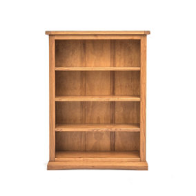 Salerno Light Wood Bookcase 120x90x25cm
