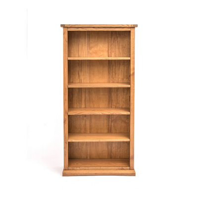 Salerno Light Wood Bookcase 180x90x30cm