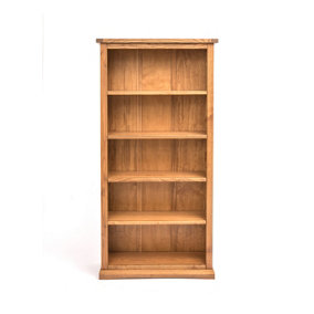 Salerno Light Wood Bookcase 180x90x30cm