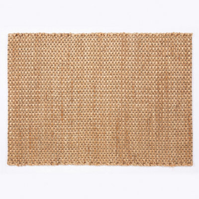 Salford 80x150cm Natural Chunky Jute Rug