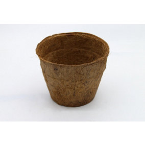 Salike 13cm Coir Pot for Indoor and Outdoor Use Pack of 10