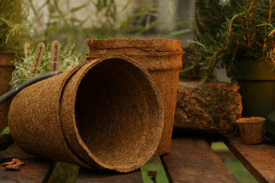 Salike 23cm Coir Pot for Indoor and Outdoor Use
