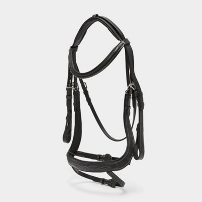 Salisbury Buckingham Leather Horse Bridle Black (Cob) Price Comparisons | Compare The Build