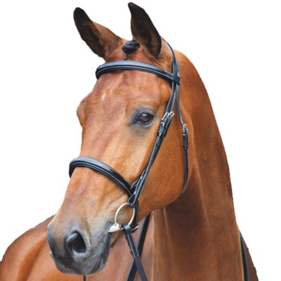 Salisbury Fairford Leather Horse Bridle Black (Small Pony) Price Comparisons | Compare The Build